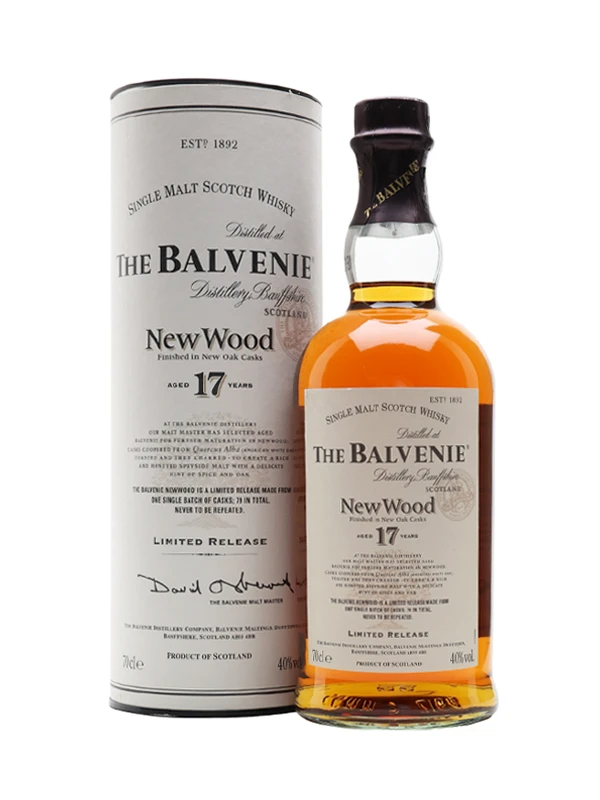 Rượu Balvenie 17 New Wood Limited Release