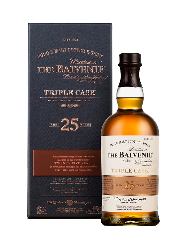 Rượu Balvenie 25 Triple Cask