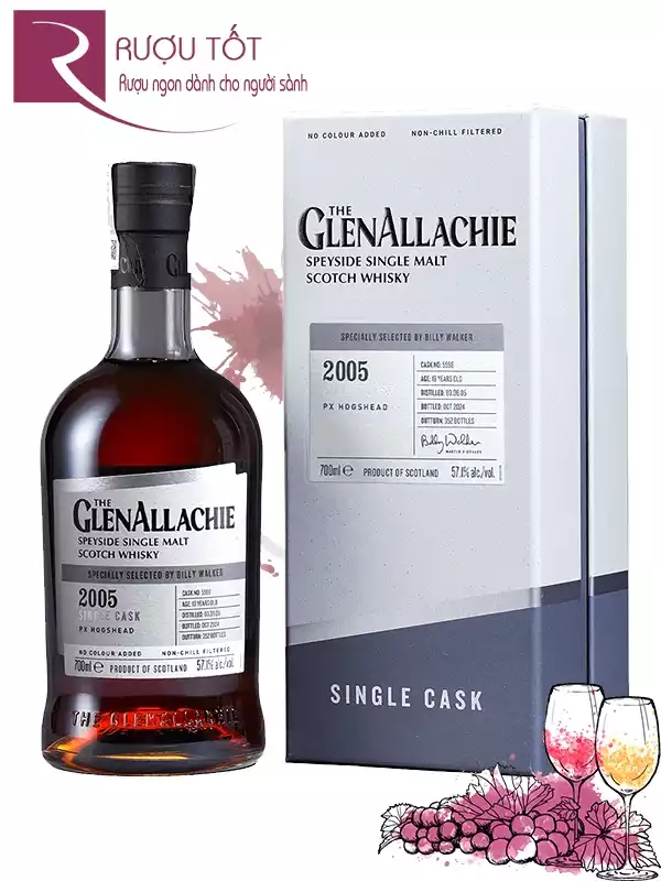 Rượu Glenallachie 2005 PX Hogshead Cask