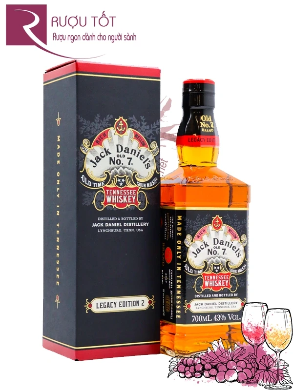 Rượu Jack Daniels Legacy Edition 2