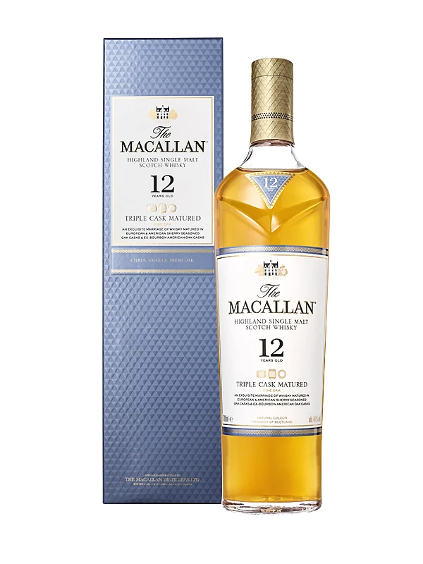 Rượu Macallan 12 Triple Cask