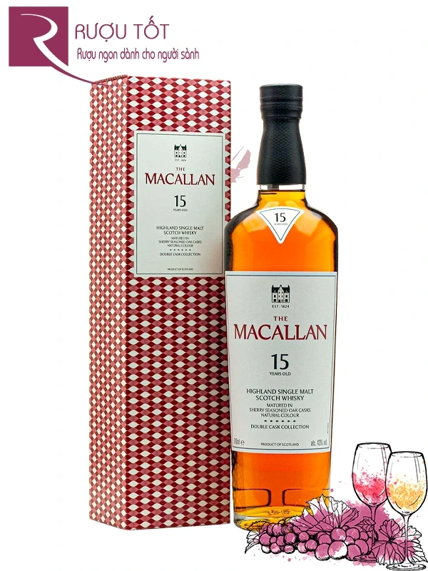 Rượu Macallan 15 Double Cask 2025 Edition