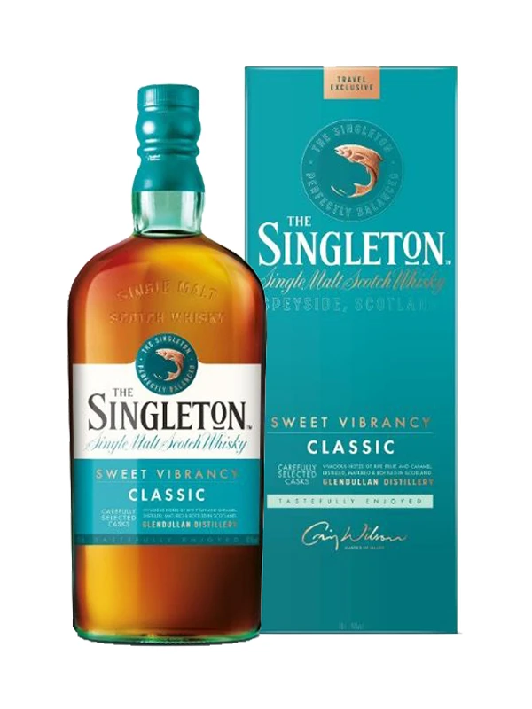 Rượu Singleton Classic Glendullan 40% 1L Scotland