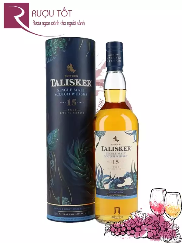 Rượu Talisker 15 Cask Strength