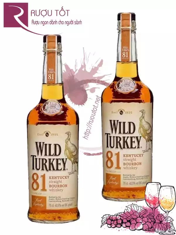 Rượu Wild Turkey 81 Bourbon 700ml