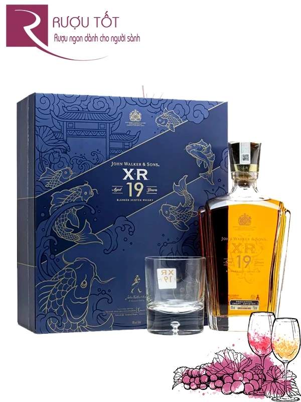 Hộp quà tết Johnnie Walker XR 19