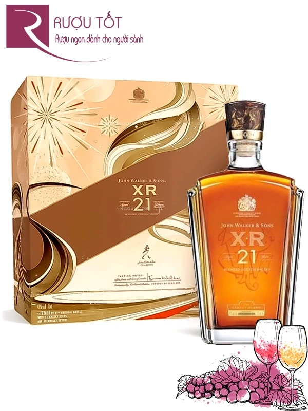 Rượu XR 21 Hộp Quà 2025 John Walker & Sons