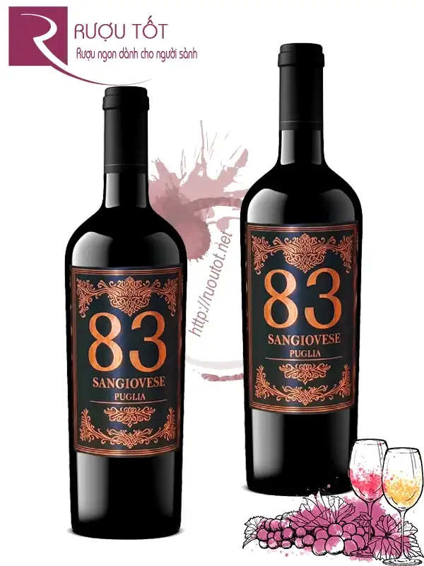 Rượu vang 83 Sangiovese Puglia IGT