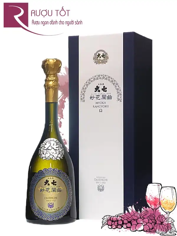 Rượu Sake Daishichi Myoka Rangyoku Omega 720ml