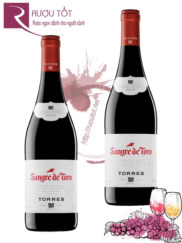 Rượu Vang Sangre de Toro Original Red Torres Thượng hạng