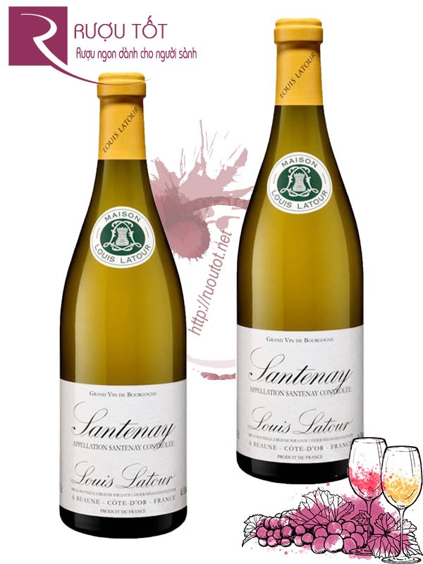 Rượu Vang Pháp Santenay Blanc Louis Latour