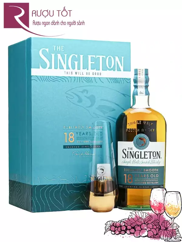 Rượu Singleton 18 Hộp Quà