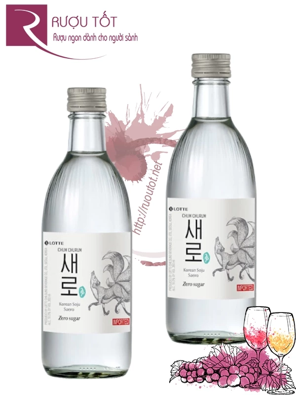 Rượu Soju Không Đường 360ml