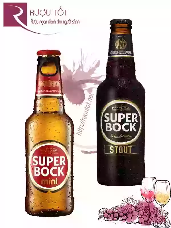 Bia Super Bock 5,2% - Chai 250ml