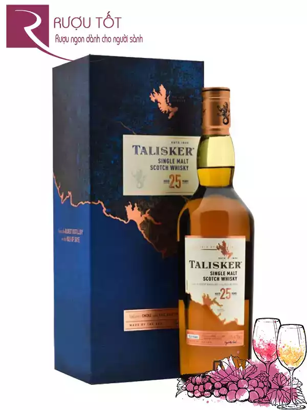 Rượu Talisker 25 Năm Tuổi