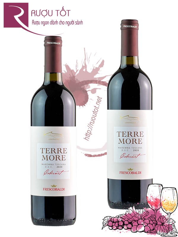 Rượu vang Terre More Marema Toscana Cabernet Frescobaldi Cao cấp
