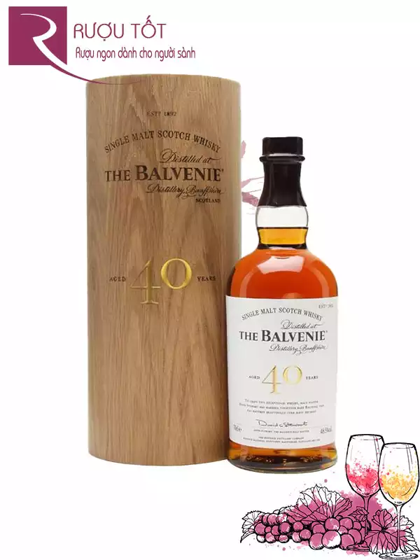 Rượu The Balvenie 40 Rare Marriages 48,5%