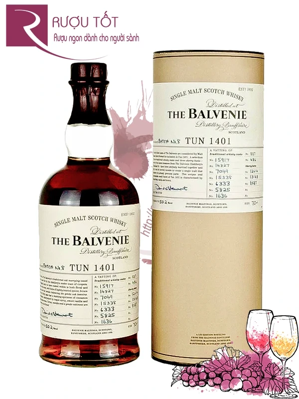 Rượu Balvenie Tun 1401 Batch 8