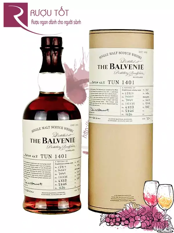 Rượu Balvenie Tun 1401 Batch 8