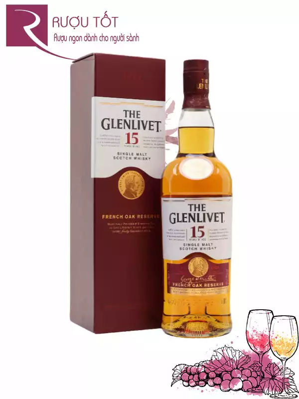 Rượu Glenlivet 15 The French Oak Reserve