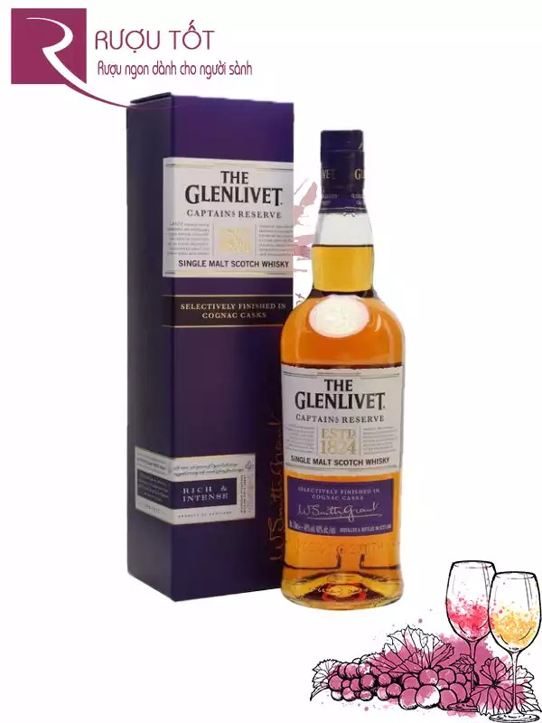 Rượu The Glenlivet Captain's Reserve