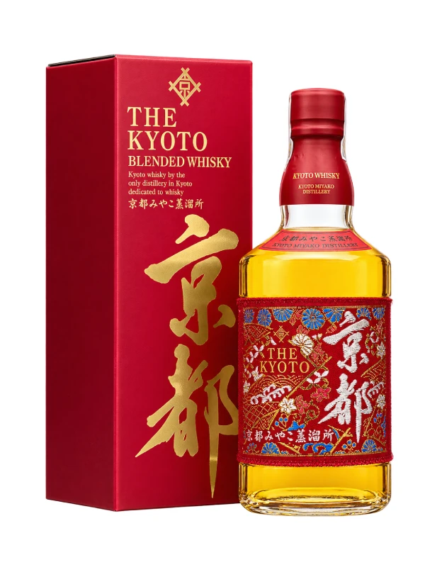 Rượu The Kyoto Whisky Nishijin Ori Aka- Red