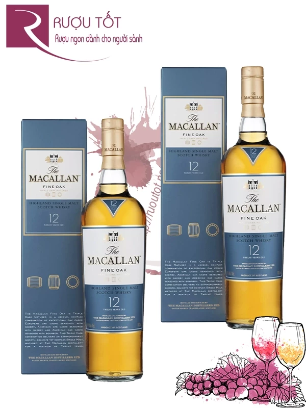 Rượu Macallan 12 Fine Oak