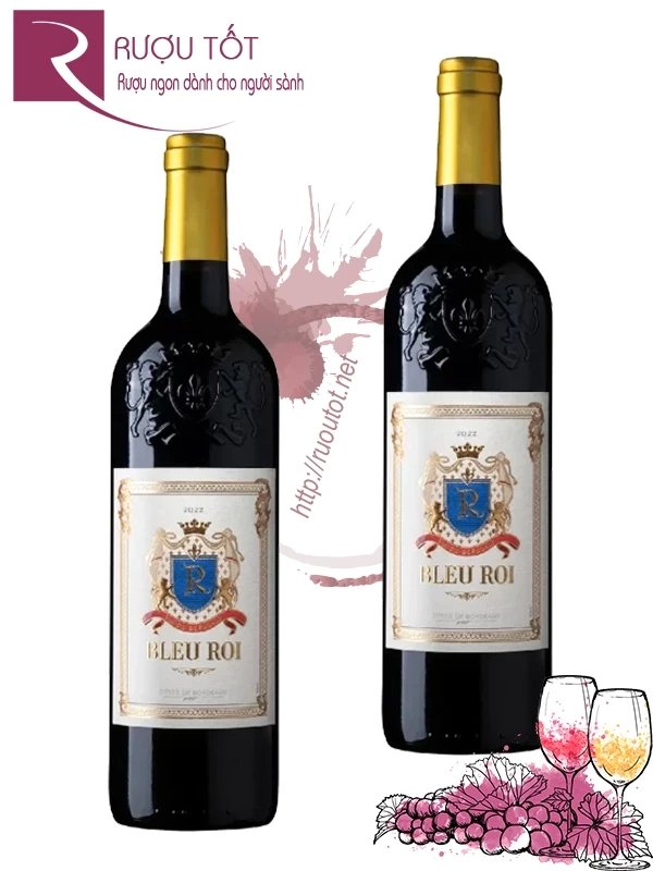 Rượu vang Bleu Roi Red Wine