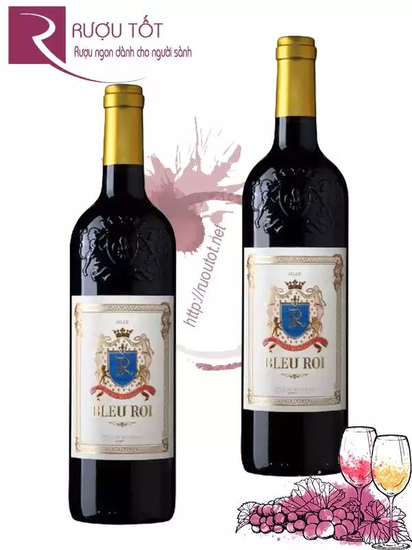 Rượu vang Bleu Roi Red Wine