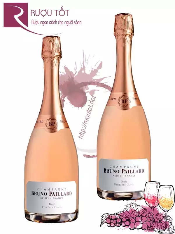 Rượu Champagne Bruno Paillard Rose Premiere Cuvee