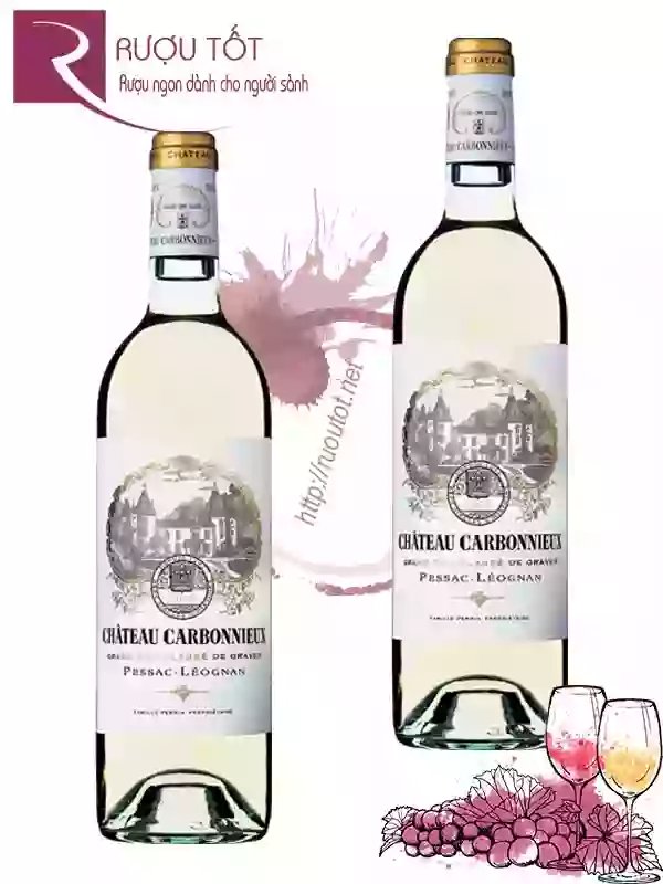 Rượu vang Pháp Chateau Carbonnieux Blanc Leognan Hảo Hạng