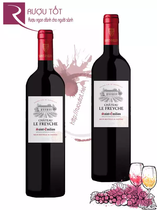 Rượu vang Chateau Le Freyche Saint Emilion