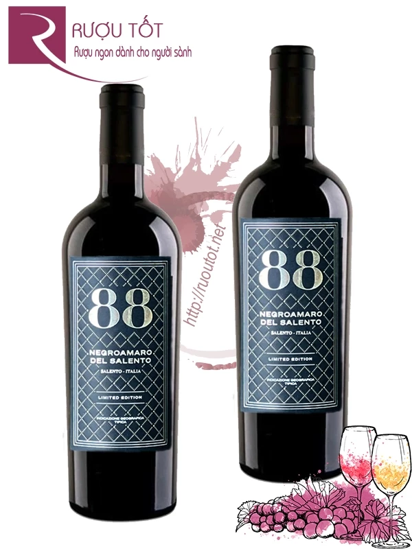 Giá rượu vang 88 Negroamaro Del Salento