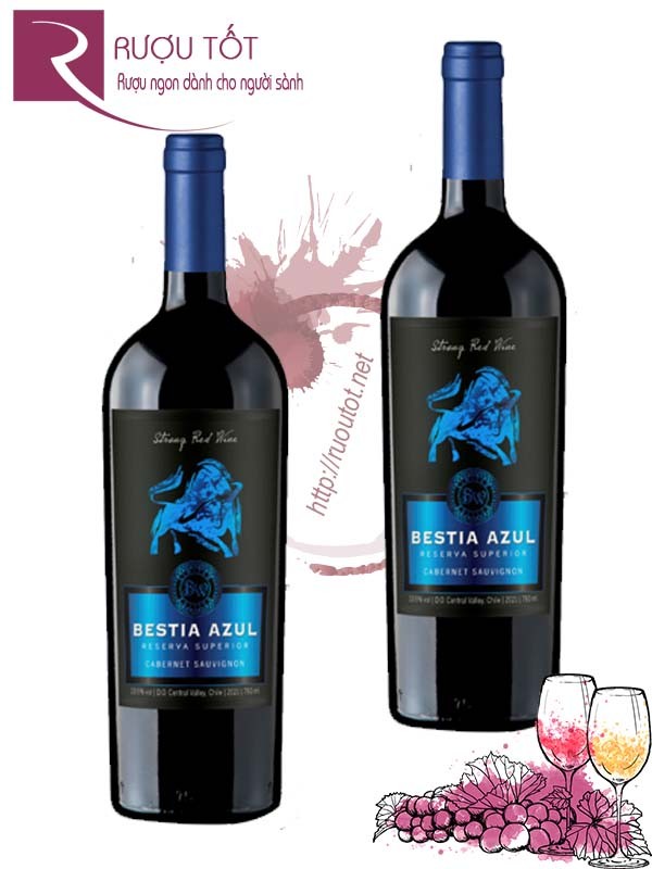 Rượu vang Bestia Azul Reserva Superior 750ml