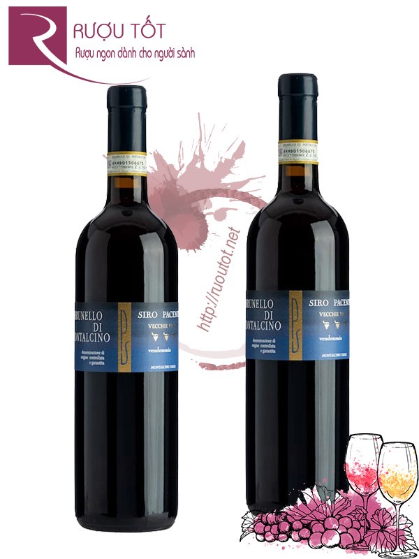 Rượu Vang Brunello di Montalcino Siro Pacenti Vecchie Vigne