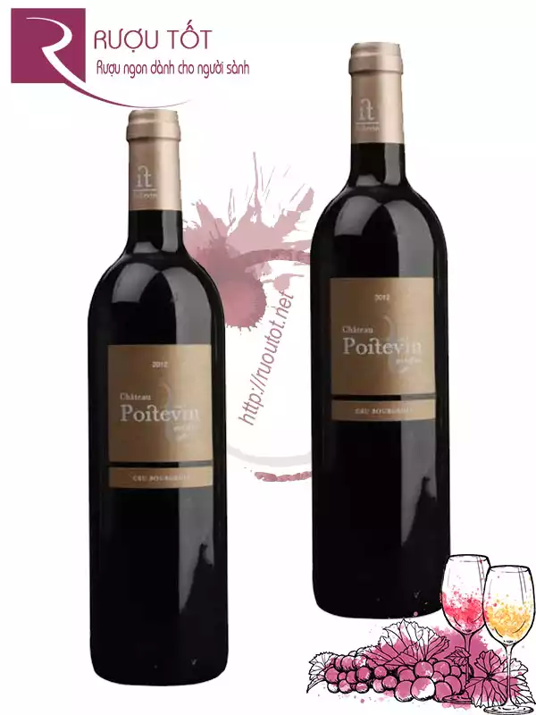 Vang Pháp Chateau Poitevin AOC Medoc Cru Bourgeois