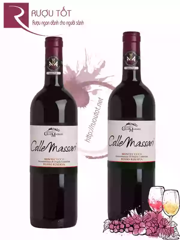 Rượu Vang Collemassari Montecucco Rosso Riserva