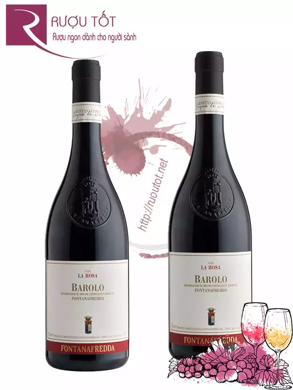 Rượu Vang Fontanafredda Barolo Vigna La Rosa