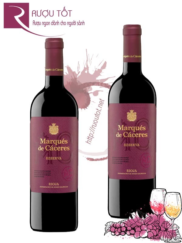 Rượu Vang Marques de Caceres Reserva Rioja