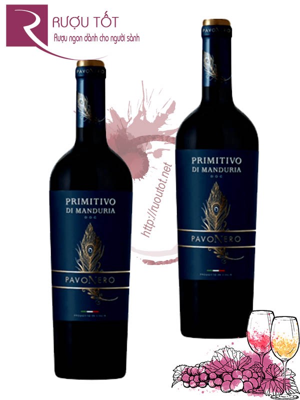 Rượu vang PavoNero Primitivo di Manduria DOC