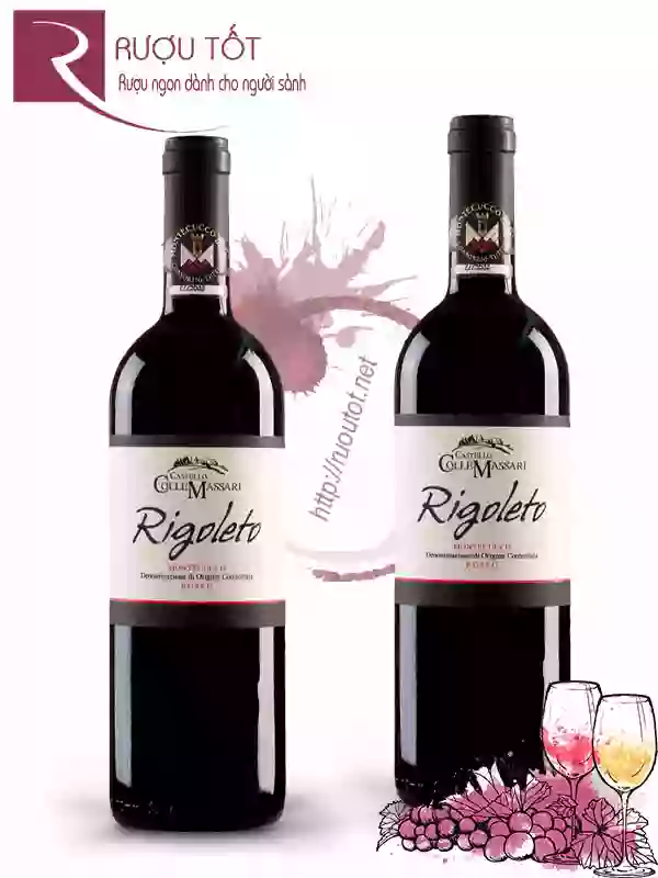Rượu Vang Rigoleto Collemassari Montecucco Rosso
