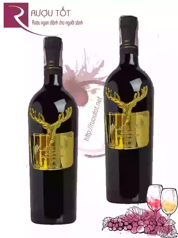 Rượu vang La Breno Negroamaro 16,5 độ - Vang hình đầu hươu