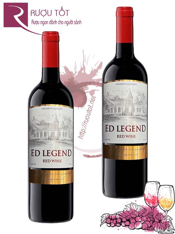 Rượu Vang ED Lenged Red Wine