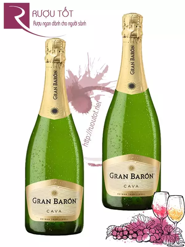 Rượu vang Gran Baron Cava Semi Seco