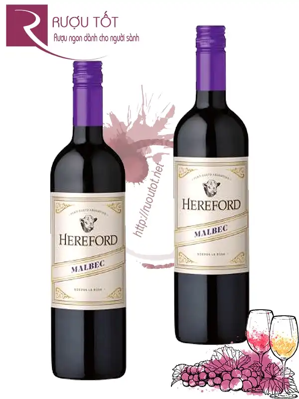 Rượu vang Hereford Malbec Thượng hạng