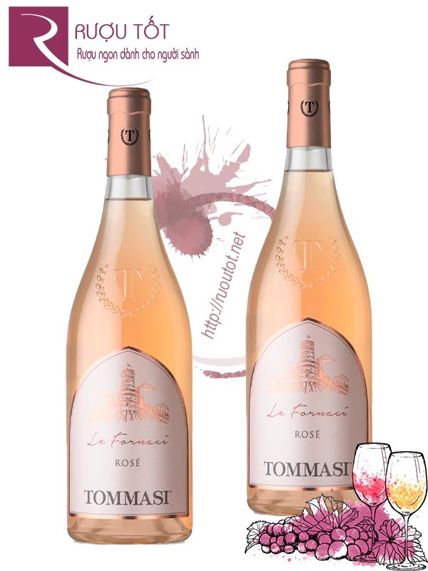 Rượu Vang Tommasi le Fornaci Rose