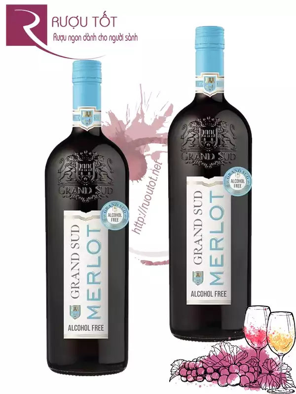 Rượu vang Grand Sud Merlot Alcohol Free