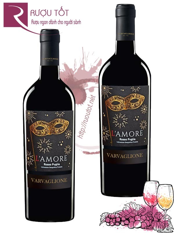 Rượu Vang L'Amore Rosso Puglia Varvaglione Chính Hãng