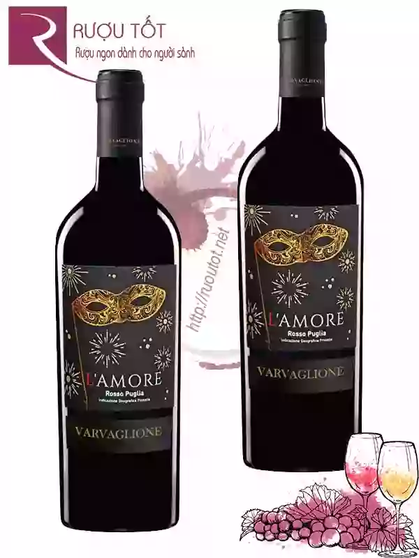 Rượu Vang L'Amore Rosso Puglia Varvaglione Chính Hãng