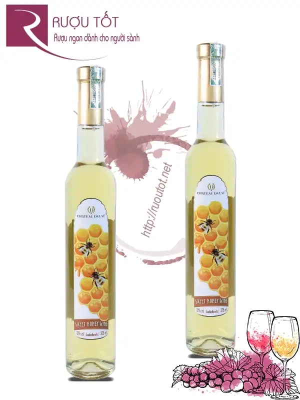 Rượu Vang Mật Ong Sweet Honey 375ml